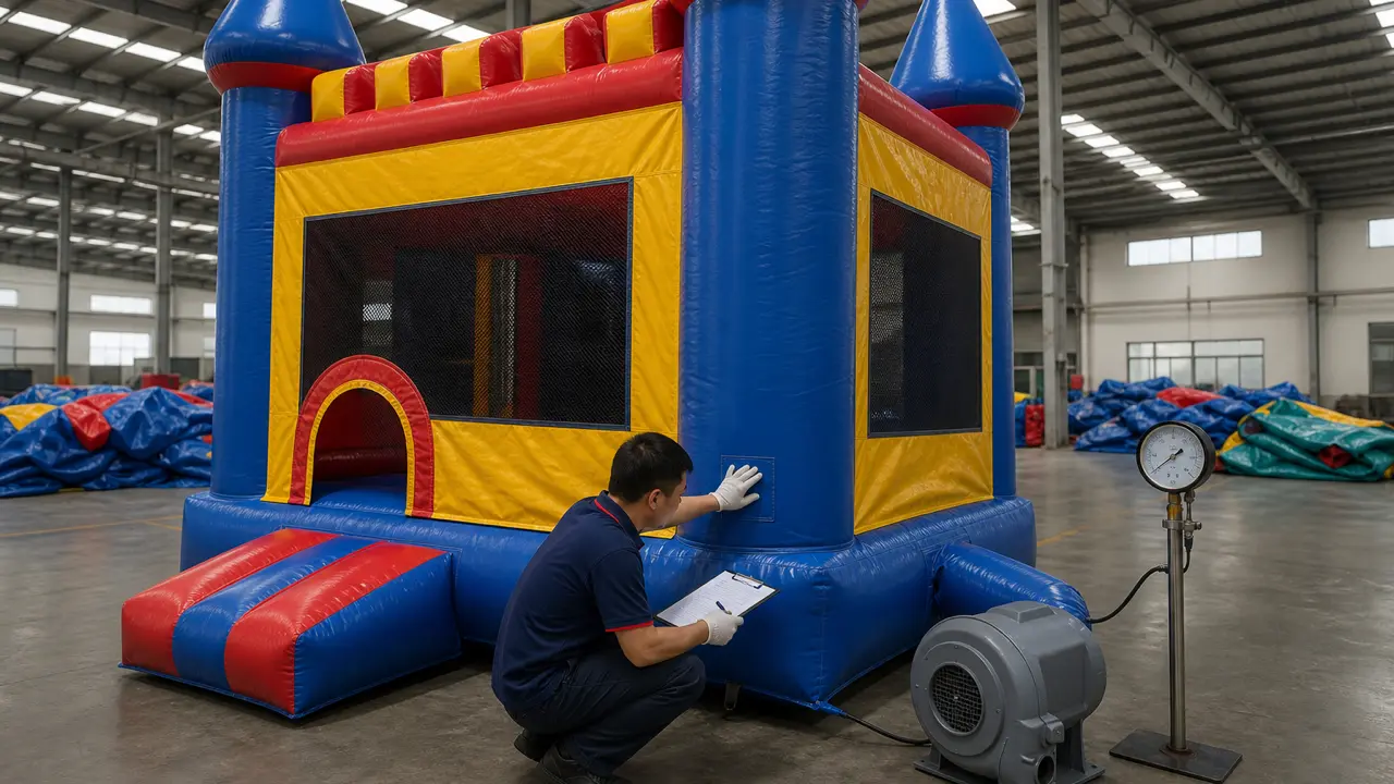 Inflatables aus China: Produktionsstandards, Prüfungen & Exportzertifizierung