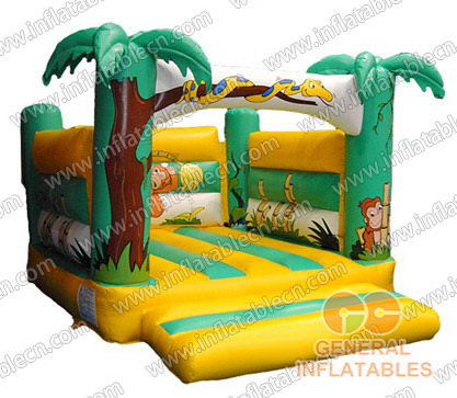 GB-220 Micro-Jungle Bounce Schlange und Mokey Aufblasbares Schloss