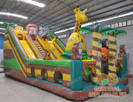 GF-062 Aufblasbares Jungle Funland