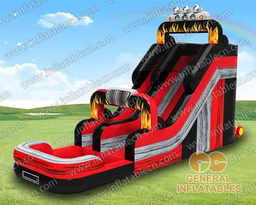 Monster Truck Wasser Rutsche