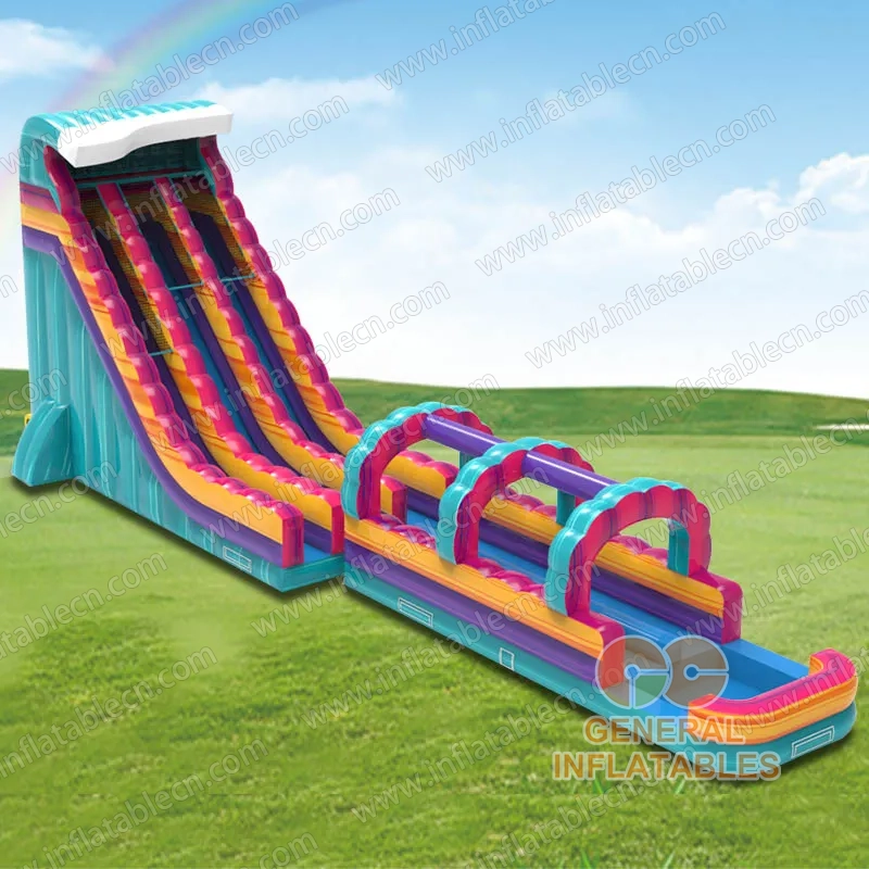 GWS-498 Tropische Wasserrutsche + Slip & Slide
