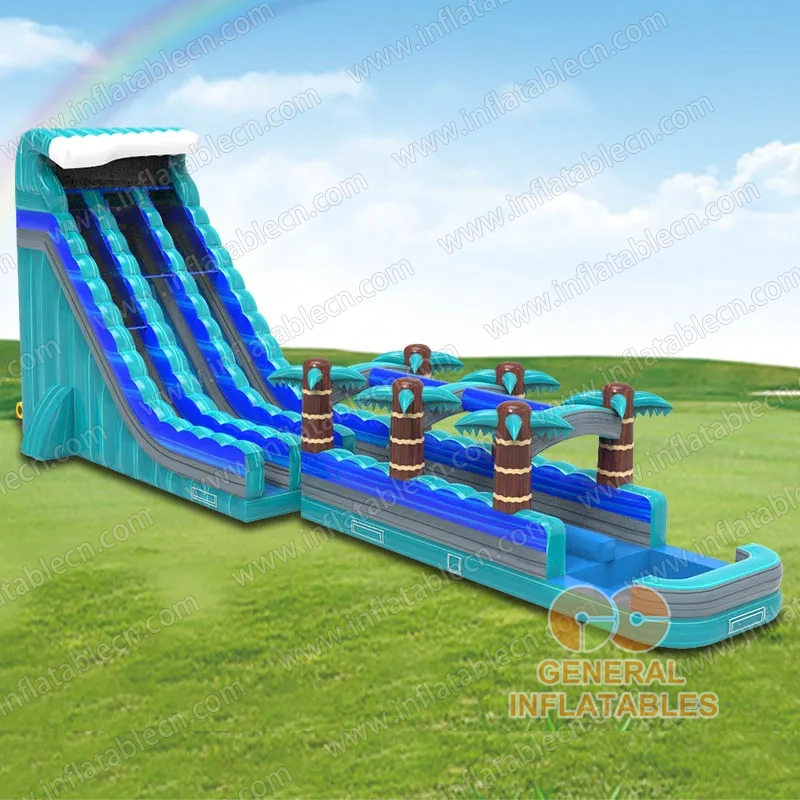 GWS-499 Tropische Wasserrutsche + Slip & Slide